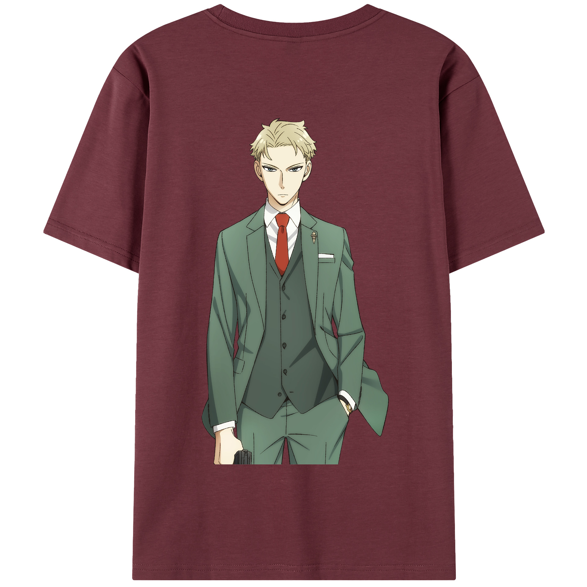 （画像用） SPY×FAMILY间谍家家酒 綿100％半袖Tシャツ（背面プリント）